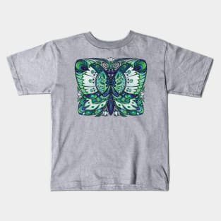 Peacock moth Kids T-Shirt